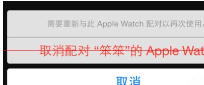 苹果watch解除绑定手机,怎么把苹果手表解除和手机的配对图10
