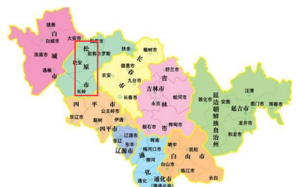 松源是哪个城市,松原属于哪个省的城市图2