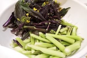 紫菜苔需要焯水,紫菜苔5种最好吃的做法窍门图4