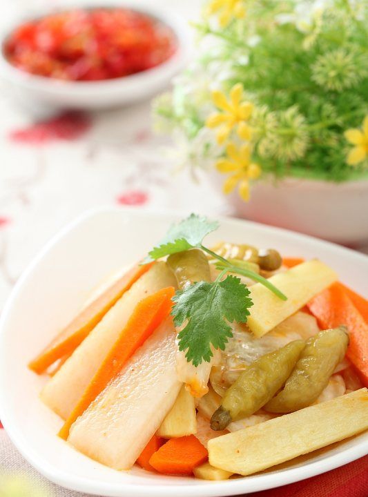白萝卜怎么腌好吃又脆,白萝卜的腌制方法酸甜脆图2