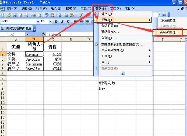Excel表格怎样才可以做高级筛选,Excel怎样高级筛选数据图5