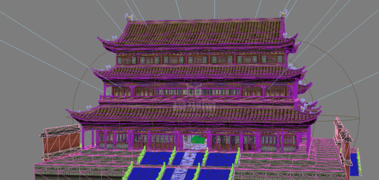 紫禁城的宫殿是紫色的,故宫主体颜色是红色象征着什么图2
