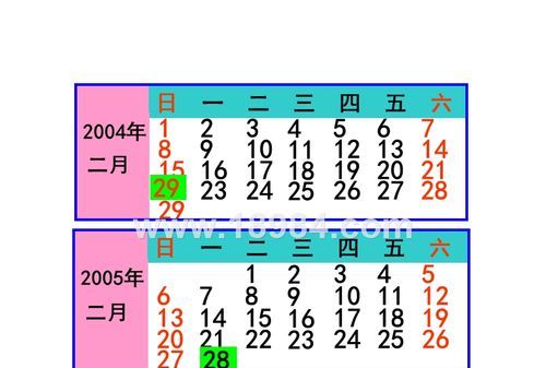闰年有多少天2月份有多少天,闰年的二月份有多少天图3